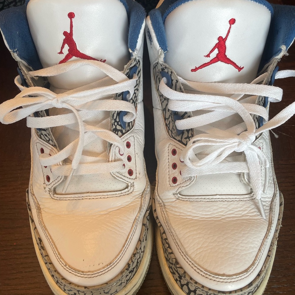 Jordan 3 Retro True Blue Mens shoes - 10.5